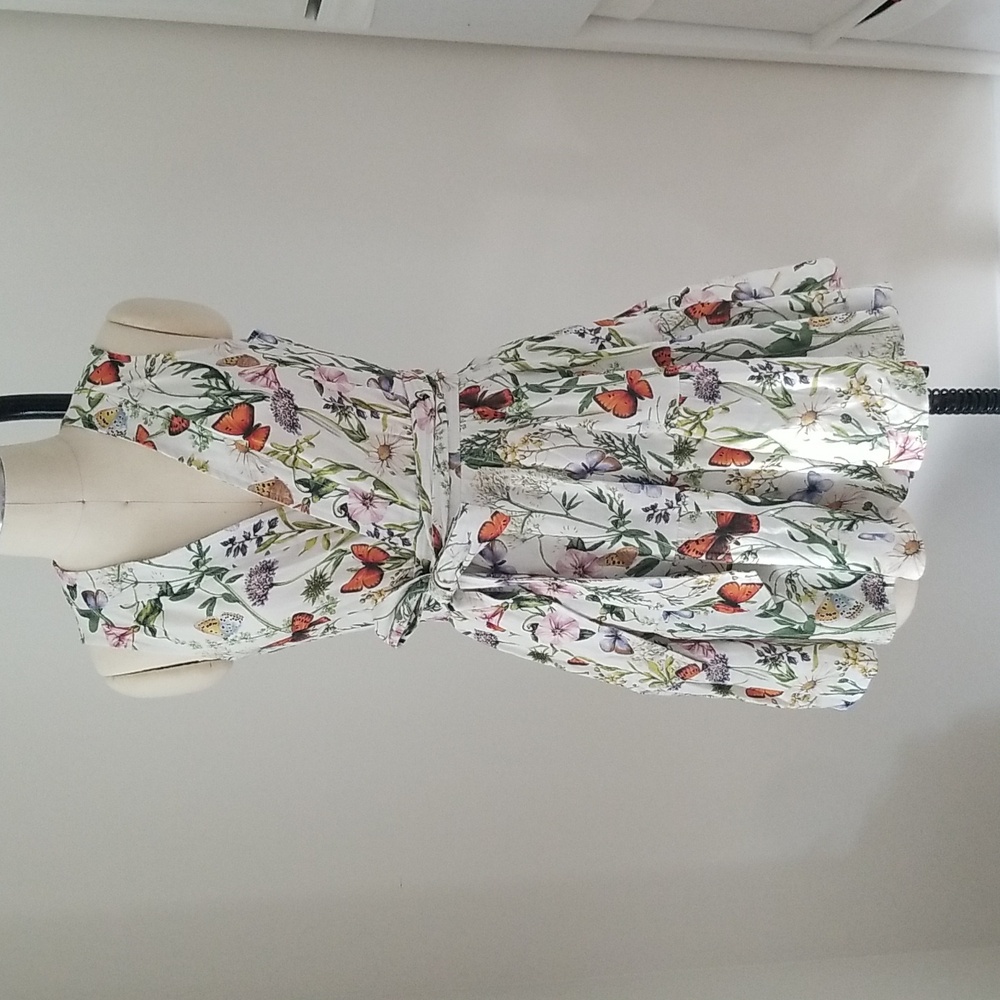 Christian Lacroix Botanical Wrap Dress